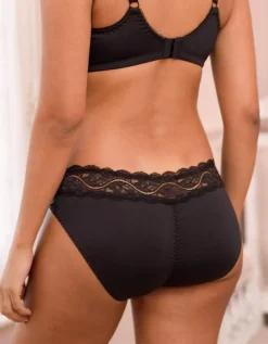 Discount Seraphine Schwarzer Umstandsslip Mit Spitze