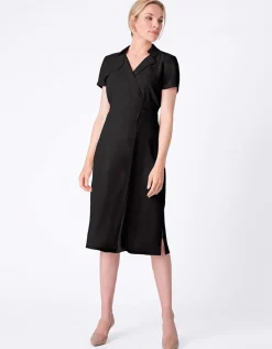Cheap Seraphine Schwarzes Trench Umstandskleid