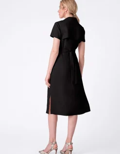 Cheap Seraphine Schwarzes Trench Umstandskleid