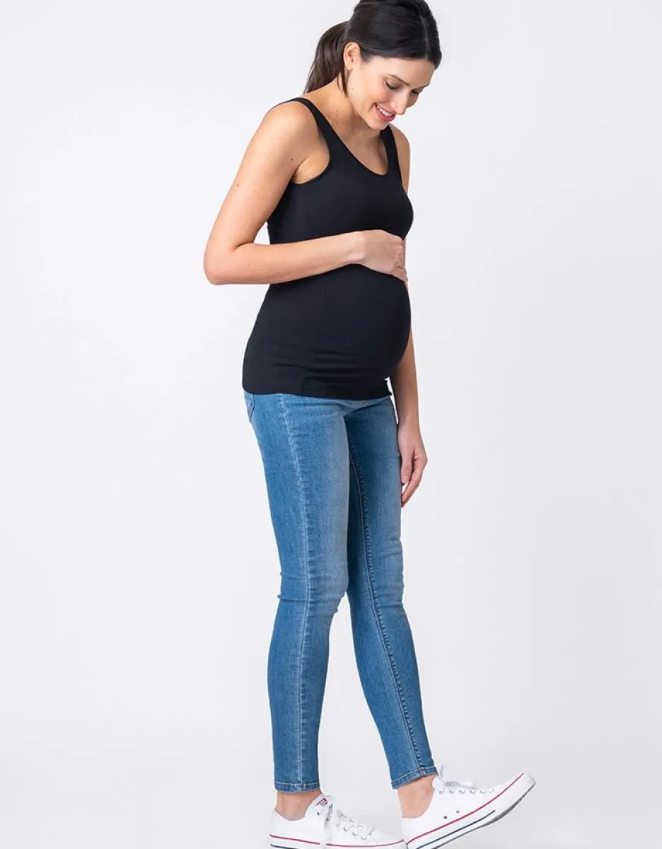 Best Sale Seraphine Schwarzes Umstands - Und Stilltop Mit Tragern
