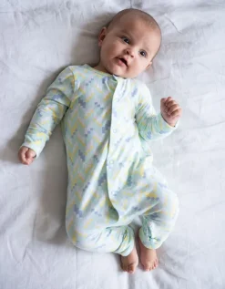 Fashion Seraphine Set Bio-Baumwoll-Schlafanzug Und Latzchen Mit Einfachem Reisverschluss