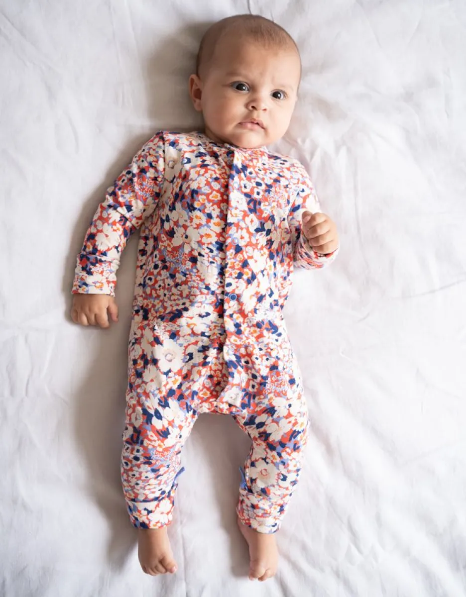 Store Seraphine Set Bio-Baumwoll-Schlafanzug Und Latzchen Mit Einfachem Reisverschluss