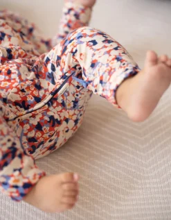 Store Seraphine Set Bio-Baumwoll-Schlafanzug Und Latzchen Mit Einfachem Reisverschluss