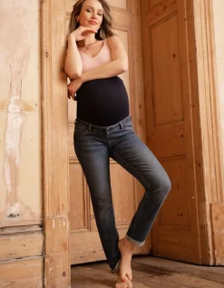 Online Seraphine Slim Boyfriend Umstandsjeans