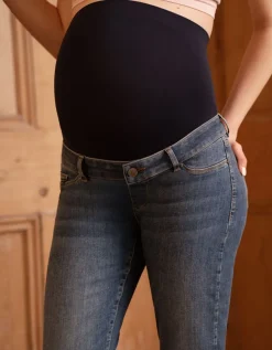 Online Seraphine Slim Boyfriend Umstandsjeans