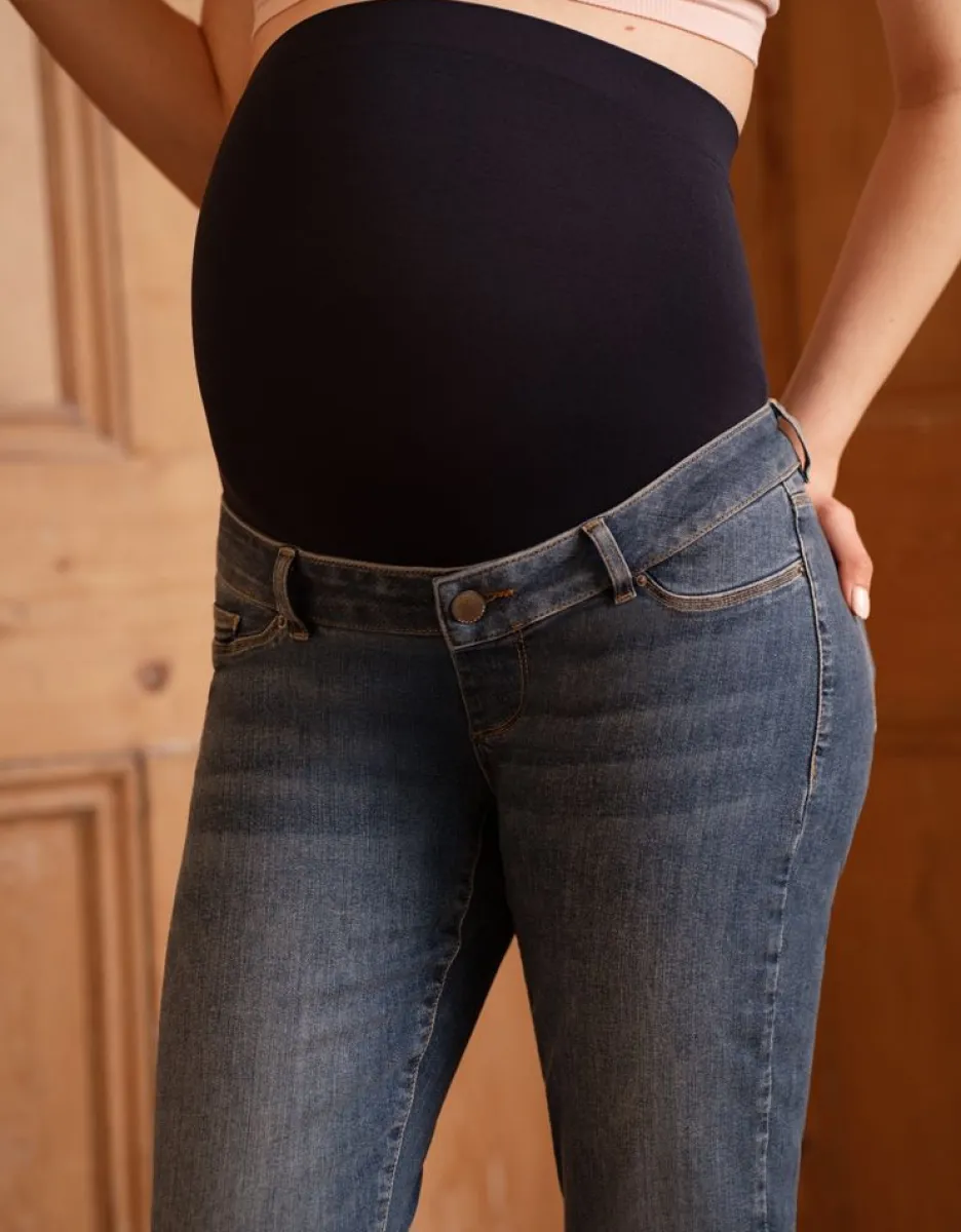 Online Seraphine Slim Boyfriend Umstandsjeans