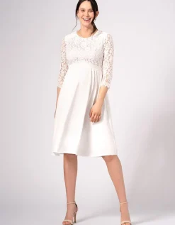 Cheap Seraphine Still- & Umstandshochzeitskleid Mit Spitze