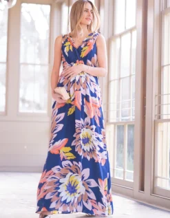 Cheap Seraphine Still- & Umstandsmaxikleid Mit Blutenmuster