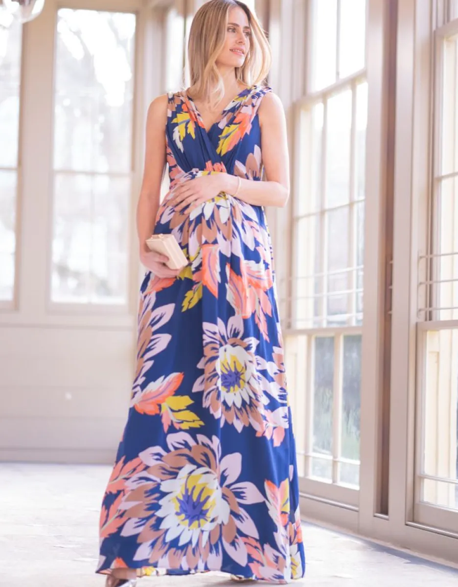 Cheap Seraphine Still- & Umstandsmaxikleid Mit Blutenmuster