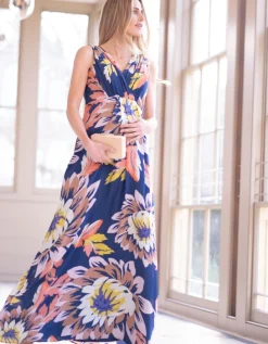 Cheap Seraphine Still- & Umstandsmaxikleid Mit Blutenmuster