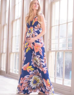 Cheap Seraphine Still- & Umstandsmaxikleid Mit Blutenmuster
