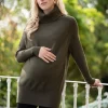 Flash Sale Seraphine Still- & Umstandsrollkragenpullover Khaki