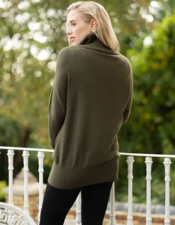 Flash Sale Seraphine Still- & Umstandsrollkragenpullover Khaki