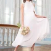 Cheap Seraphine Still- Und Umstandsbrautkleid Mit Schleife