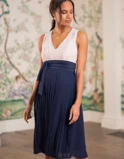 Clearance Seraphine Still- Und Umstandskleid Mit Faltendetail