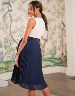 Clearance Seraphine Still- Und Umstandskleid Mit Faltendetail