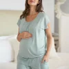 Hot Seraphine Superweicher Still- & Umstandskurzpyjama