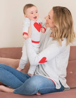 Sale Seraphine Sweatheart Mama & Mini Pullover Set Baumwolle
