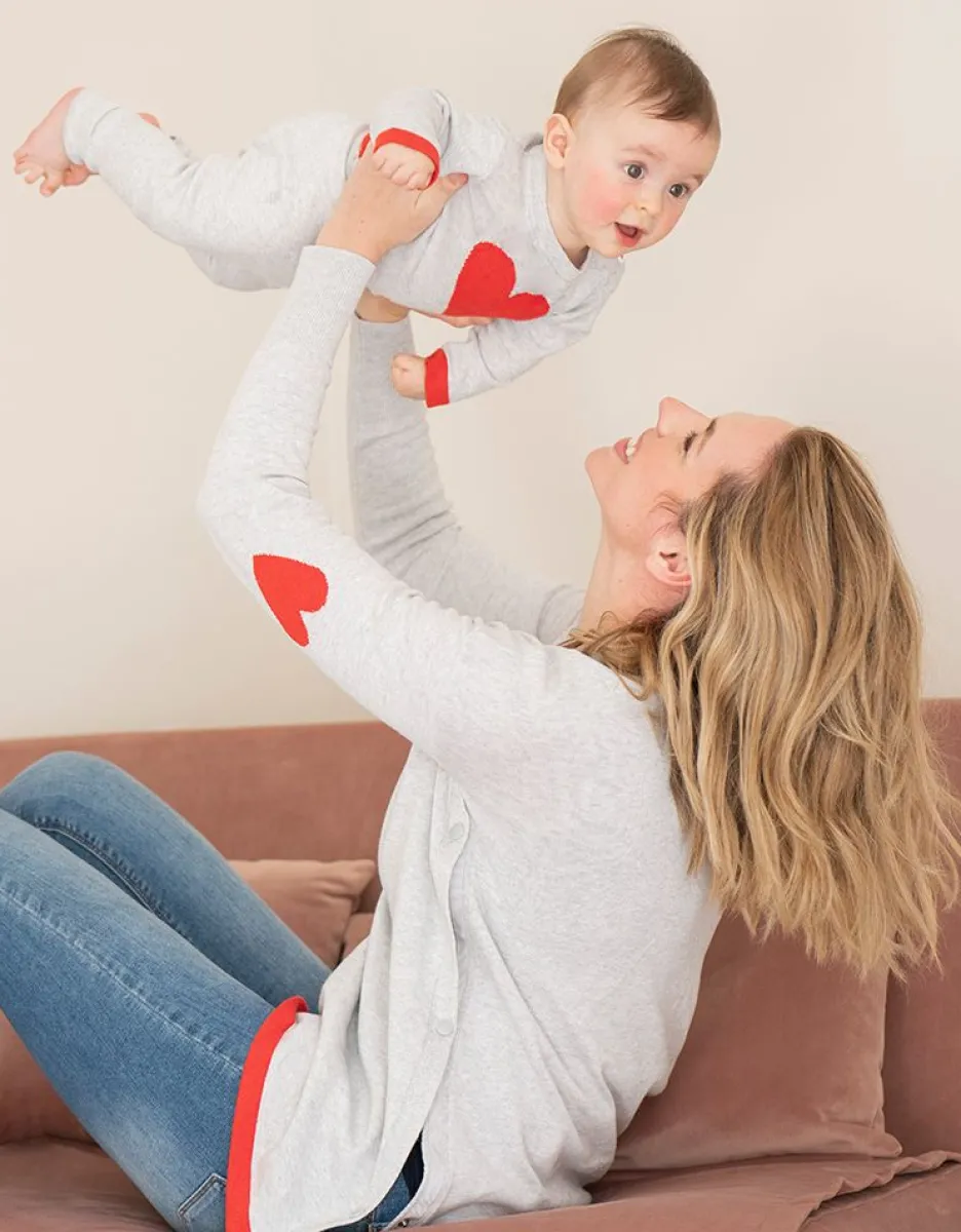 Sale Seraphine Sweatheart Mama & Mini Pullover Set Baumwolle