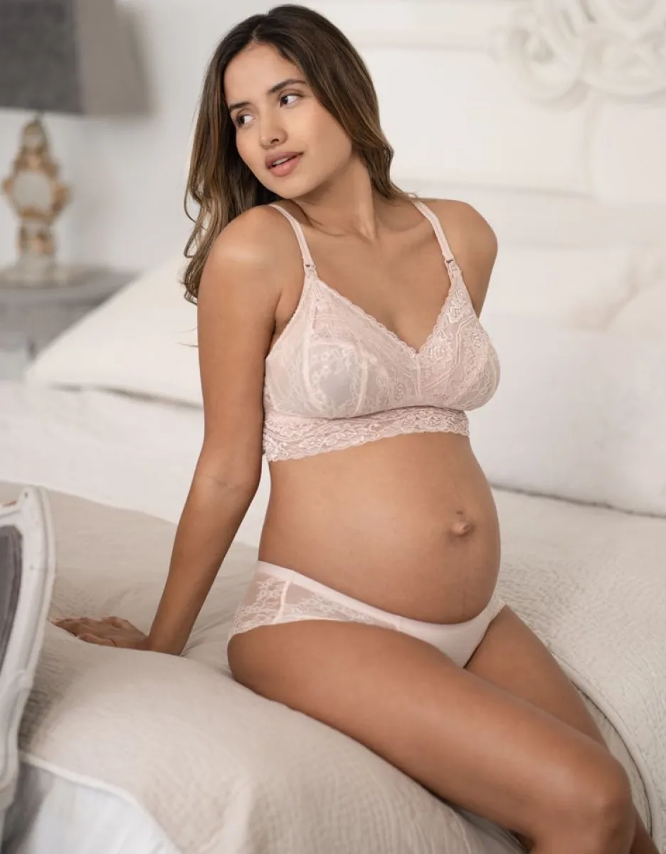Fashion Seraphine Umstands- & Stillbustier Spitze Rose