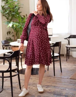 Best Seraphine Umstands- & Stillhemdkleid Mit Tupfen