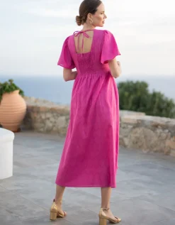 New Seraphine Umstands- & Stillkleid Aus Baumwolle Fuchsia