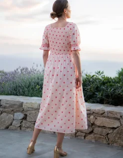Sale Seraphine Umstands- & Stillkleid Mit Rosenstickerei