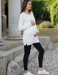 New Seraphine Umstands- & Stillpullover Aus Rippenstrick