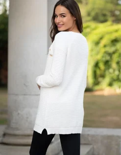 New Seraphine Umstands- & Stillpullover Aus Rippenstrick