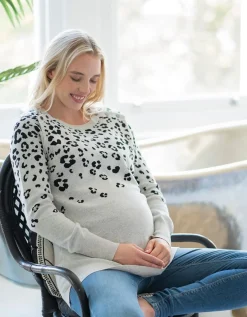 Fashion Seraphine Umstands- & Stillpullover Mit Sensorischem Print