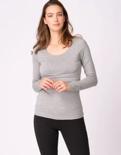 Shop Seraphine Umstands- & Stilltops Dunkelblau & Grau Doppelpack