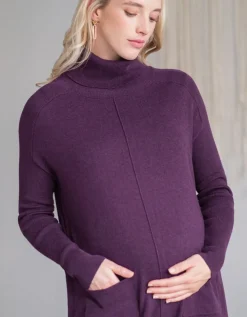 Store Seraphine Umstands- & Stilltunika Aus Baumwollstrick