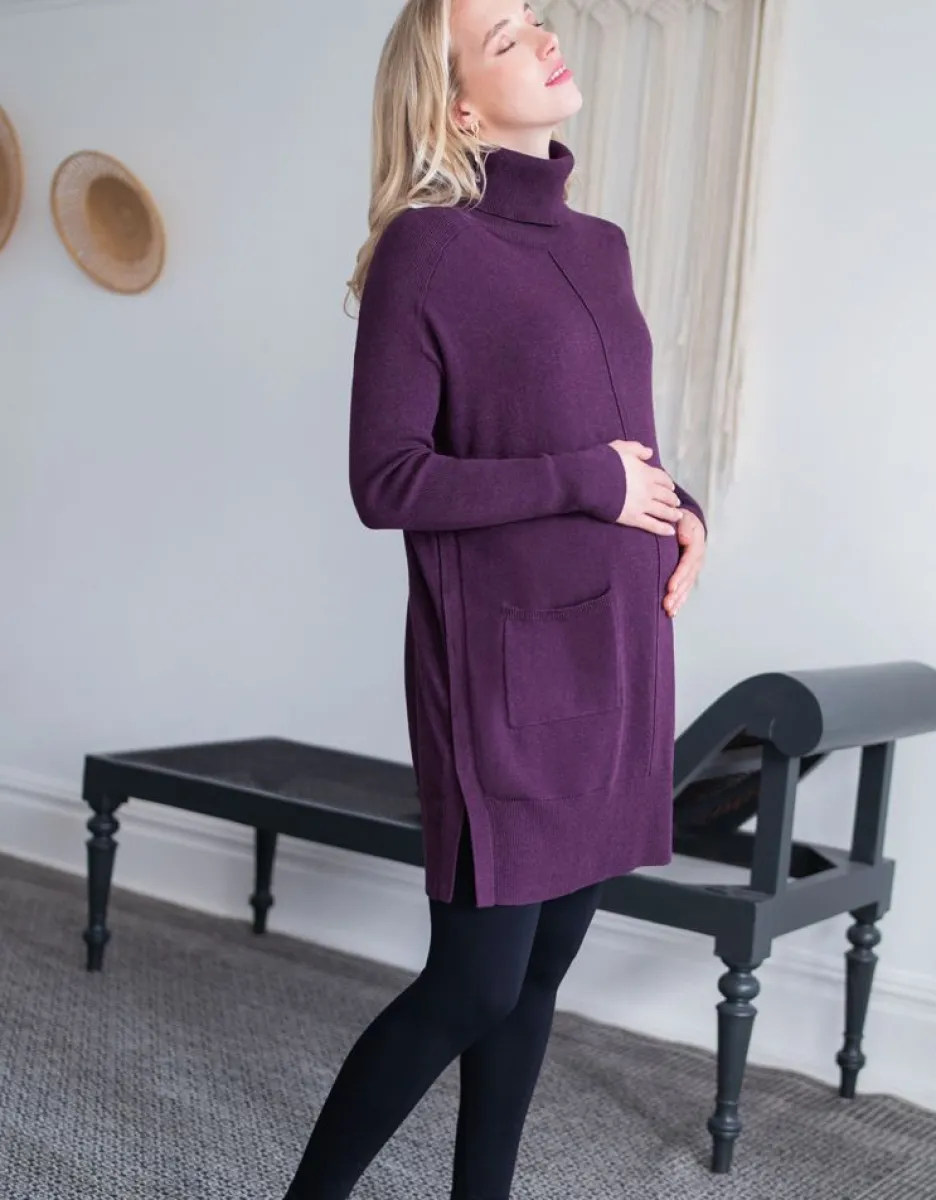 Store Seraphine Umstands- & Stilltunika Aus Baumwollstrick