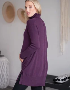 Store Seraphine Umstands- & Stilltunika Aus Baumwollstrick