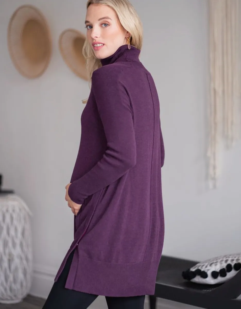 Store Seraphine Umstands- & Stilltunika Aus Baumwollstrick