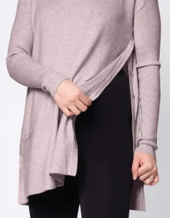 Clearance Seraphine Umstands- & Stilltunika Kastanie