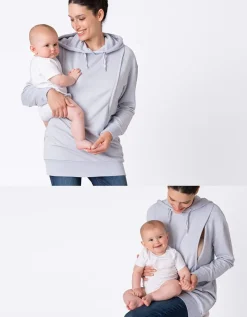 Best Seraphine Umstands- Und Stillhoodie In Hellblau