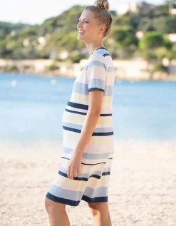 Shop Seraphine Umstands- Und Stillkleid Aus Strick Mit Mehreren Streifen