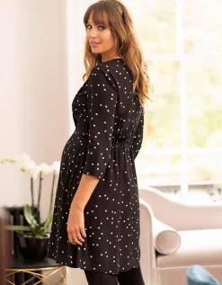 Outlet Seraphine Umstands- Und Stillkleid Mit Print
