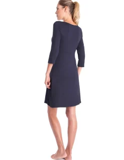 Shop Seraphine Umstands- Und Stillnachthemd In Dunkelblau