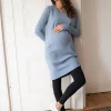 Best Seraphine Umstands- Und Stillpulloverkleid Hellblau