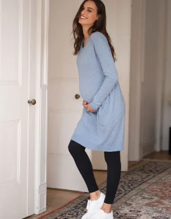 Best Seraphine Umstands- Und Stillpulloverkleid Hellblau