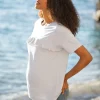 Fashion Seraphine Umstands- Und Still-T-Shirt, Grau Meliert