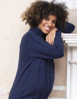Fashion Seraphine Umstands- Und Stilltunika Mit Zopfmuster
