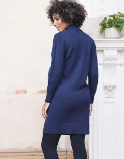 Fashion Seraphine Umstands- Und Stilltunika Mit Zopfmuster
