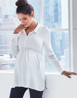 Hot Seraphine Umstandsbluse Mit Empire Taille