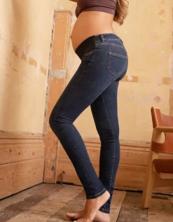 Outlet Seraphine Umstandsjeans Bio-Baumwolle - Schmales Bauchband