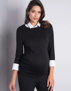 Cheap Seraphine Umstandstop Mit Abnehmbarem Kragen