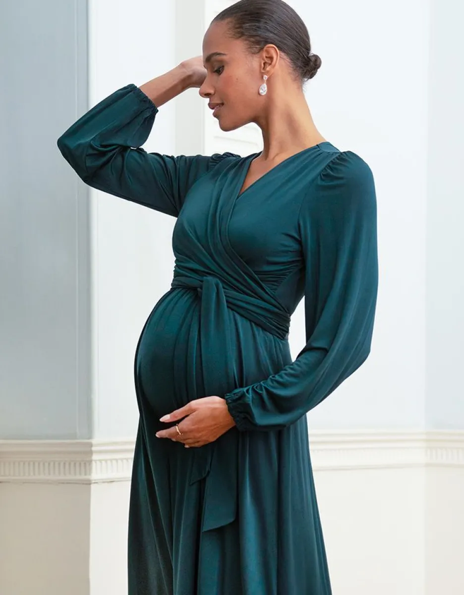 Cheap Seraphine Waldgrunes Umstands- & Stillmaxikleid