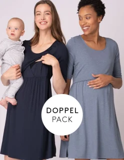 Cheap Seraphine Zweierpack Essential Umstands- Und Stillnachthemden